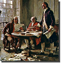 Declaration of Independence -  The unanimous Declaration of the thirteen united States of America